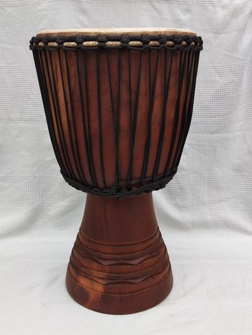 Djembe for sale - Large mahogany Mali djembe drum