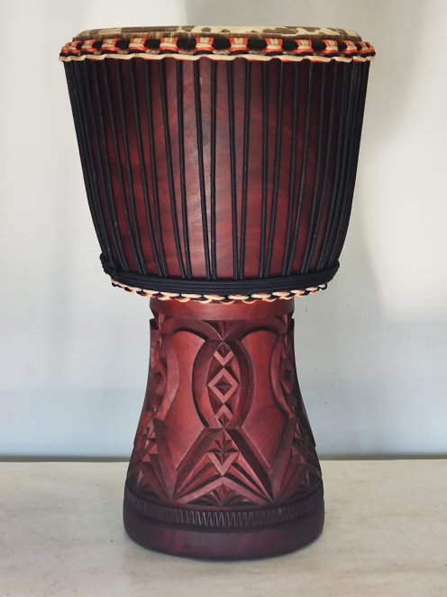 Custom-made djembe - Signature Mali djembe