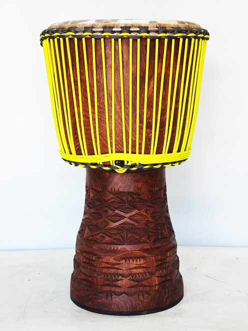 Custom-made djembe - Signature Guinea djembe