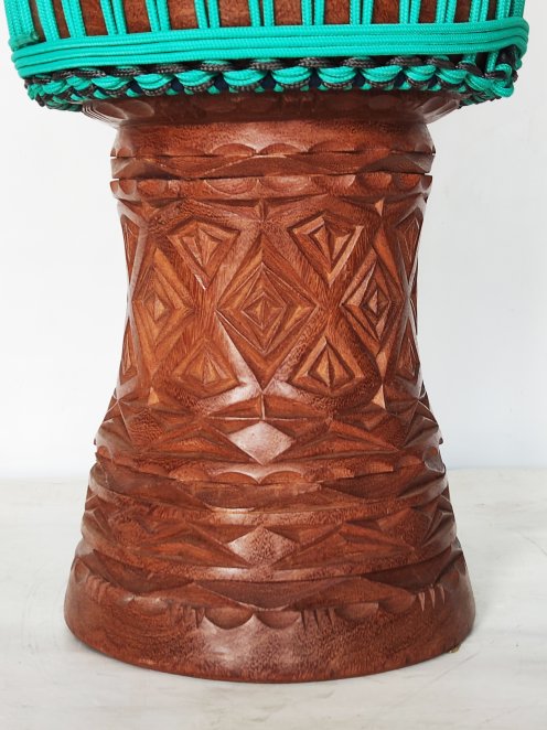 Custom-made djembe - Signature Guinea djembe