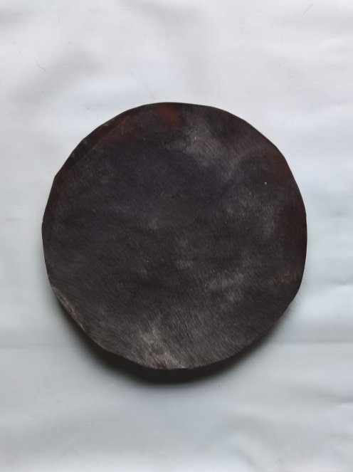 Small Buffalo skin or very very thick steer skin with hair for djembe drum