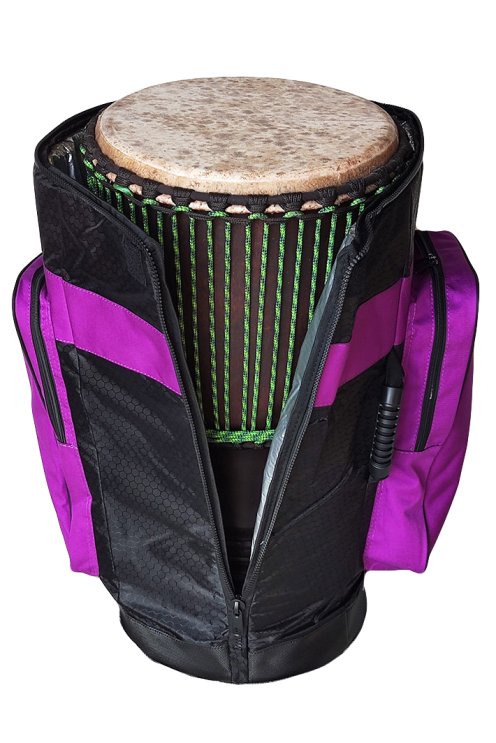 Percussion Africaine Premium djembe bag XL Mauve