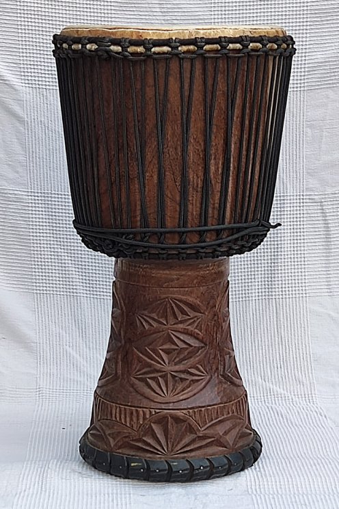 Guinea cow skin djembe - Calf skin, bull skin high end djembe drum