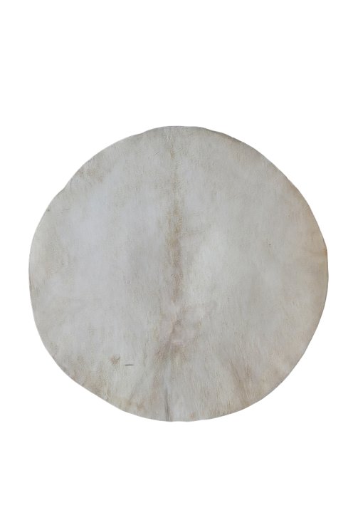 Very thick bleached goat skin - Djembe drum skin