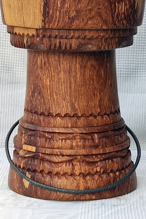 High-end djembe shell - Top Mali djembe shell 6309