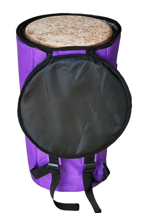 Percussion Africaine high quality djembe bag L violet