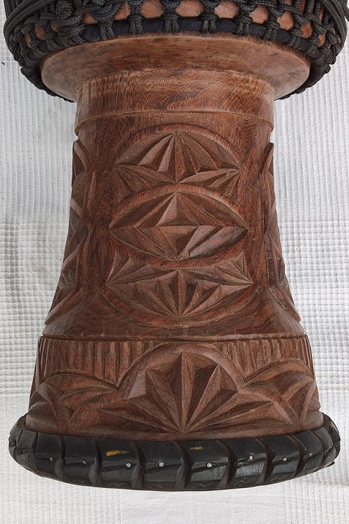 Guinea cow skin djembe - Calf skin, bull skin high end djembe drum