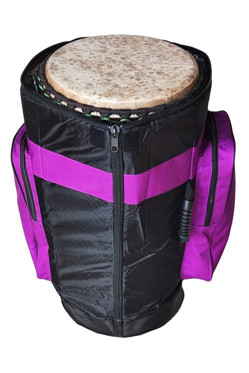 Percussion Africaine premium quality djembe bag XL violet