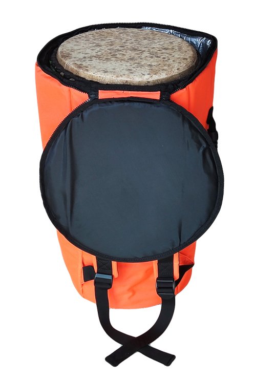 Percussion Africaine high quality djembe bag XL orange