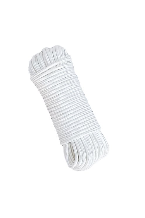 PES reinforced djembe drum rope 5 mm Ecru 20 m