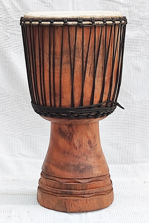 Djembe for sale - Large mahogany Mali djembe drum