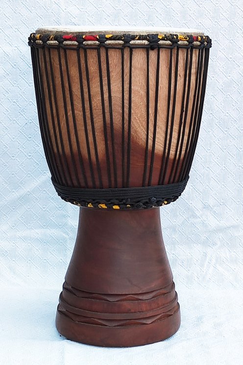 Djembe for sale - Large mahogany Mali djembe drum