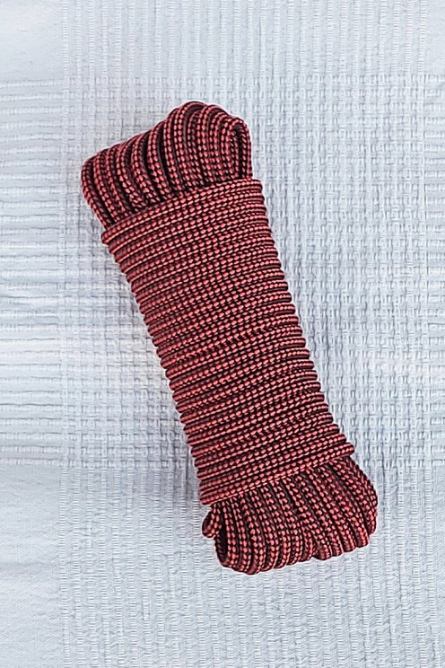 5 mm halyard checkerboard red black for djembe drum