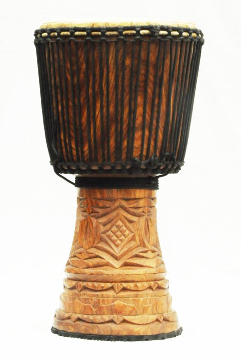Guinea cow skin djembe - Calf skin, bull skin high end djembe drum