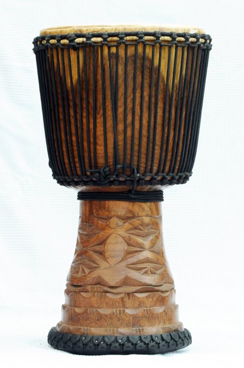 Guinea cow skin djembe - Calf skin, bull skin high end djembe drum