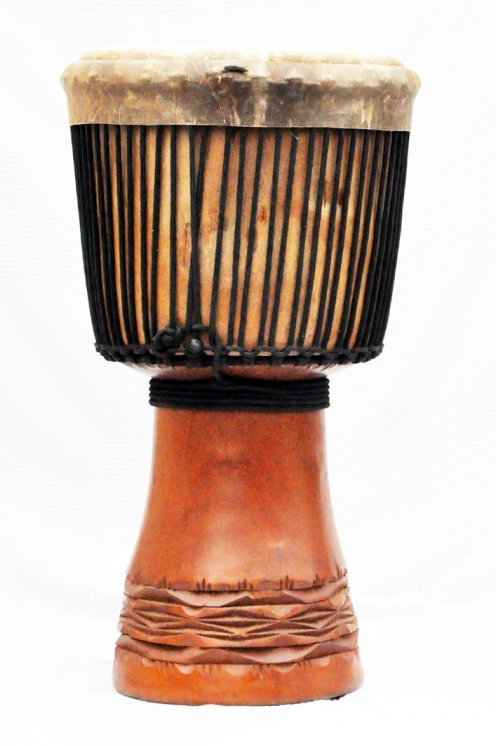 Mahogany (djala) Guinea djembe - High quality djembe
