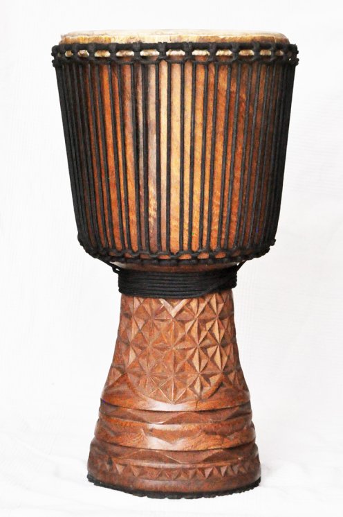 Guinea cow skin djembe - Calf skin, bull skin high end djembe drum