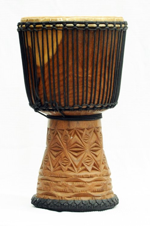 Guinea cow skin djembe - Calf skin, bull skin high end djembe drum