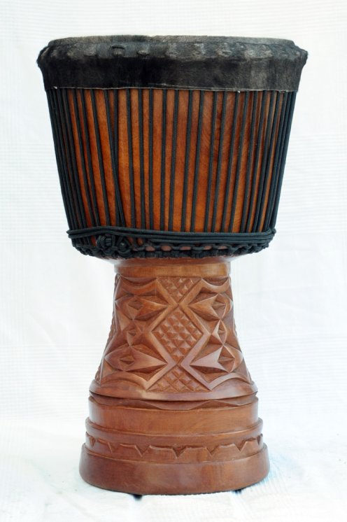 Top Guinea djembe - Large professional djembe drum