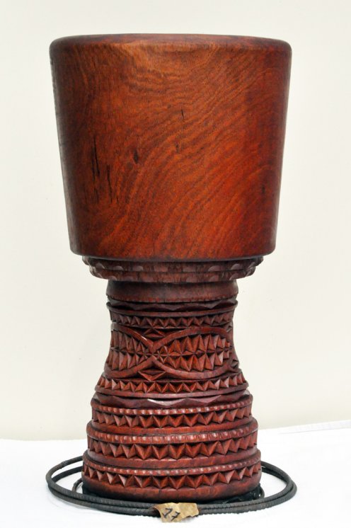 Mahogany (djala) Guinea djembe shell - High end djembe