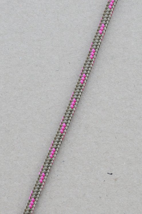 Ø5 mm halyard for djembe drum (brass / raspberry, 100 m) - Djembe rope