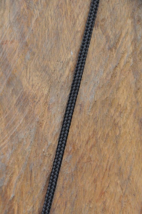 Halyard spool Ø4 mm black for djembe drum