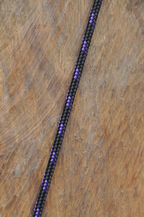 Ø4 mm black / violet black alpine rope for djembe drum - Djembe rope