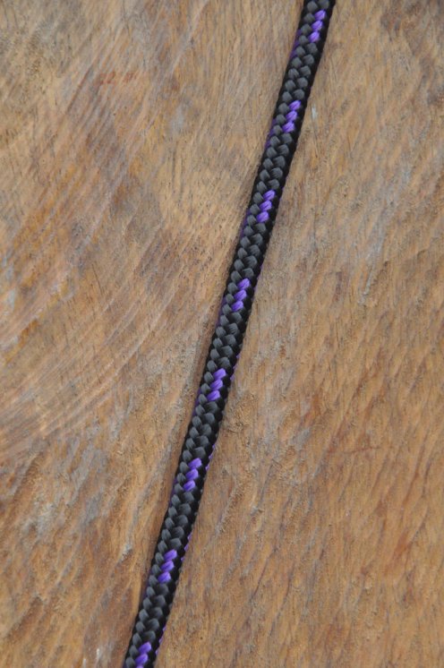 Ø5 mm black / violet black alpine rope for djembe drum - Djembe rope