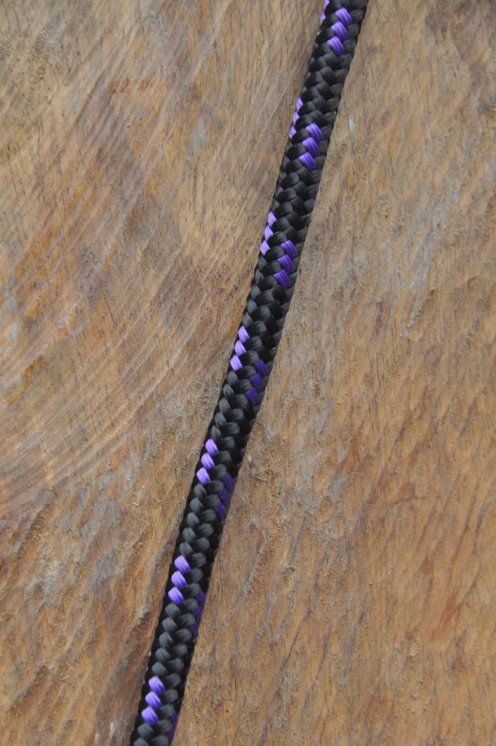 Ø6 mm black / violet black alpine rope for djembe drum - Djembe rope