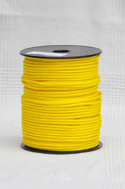 Halyard spool Ø4 mm Sunflower yellow for djembe for djembe drum