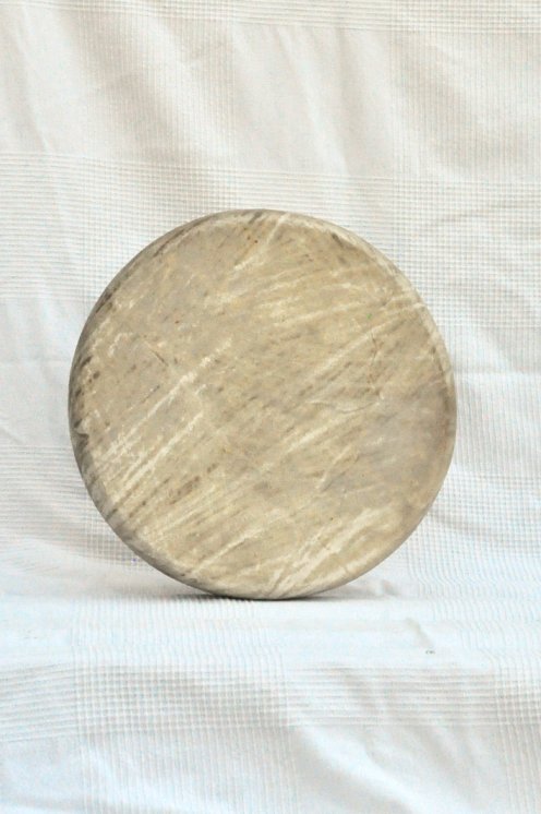 Shamanic ritual drum (shaman drum) with cow skin