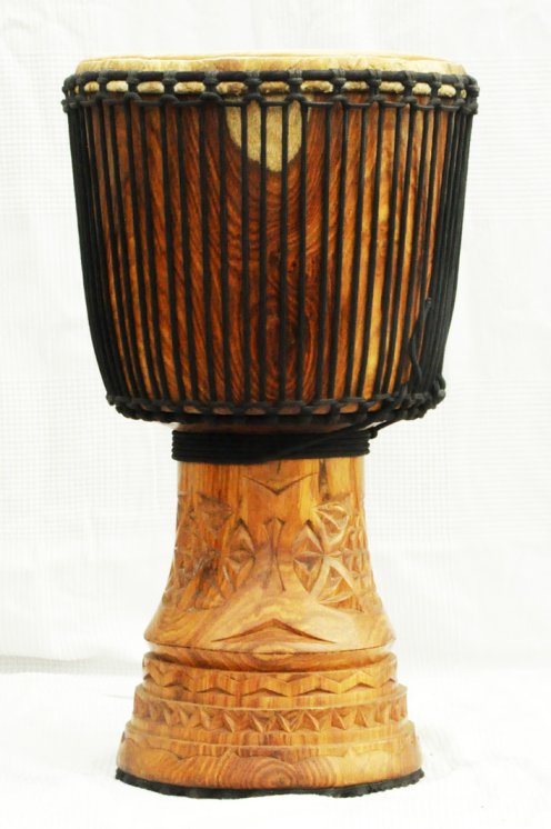 Guinea cow skin djembe - Calf skin, bull skin high end djembe drum