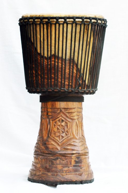 Guinea cow skin djembe - Calf skin, bull skin high end djembe drum