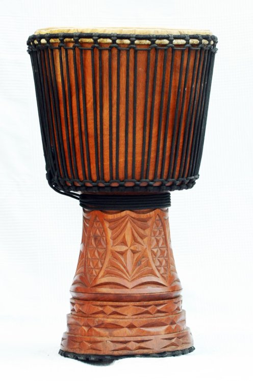 Guinea cow skin djembe - Calf skin, bull skin high end djembe drum