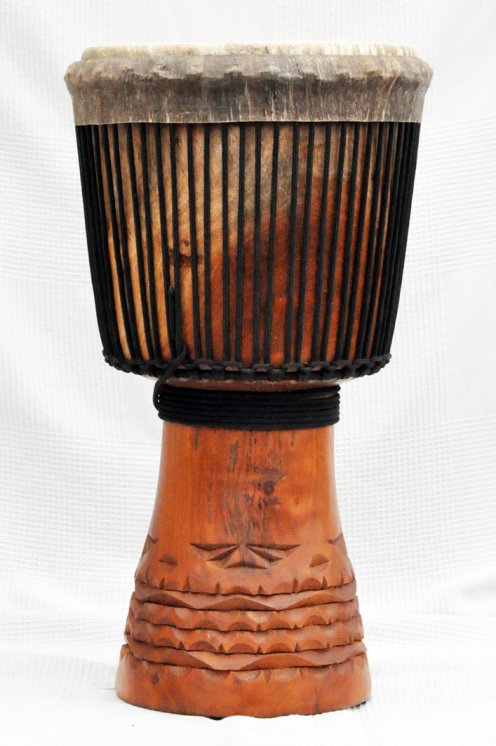 Mahogany (djala) Guinea djembe - High quality djembe