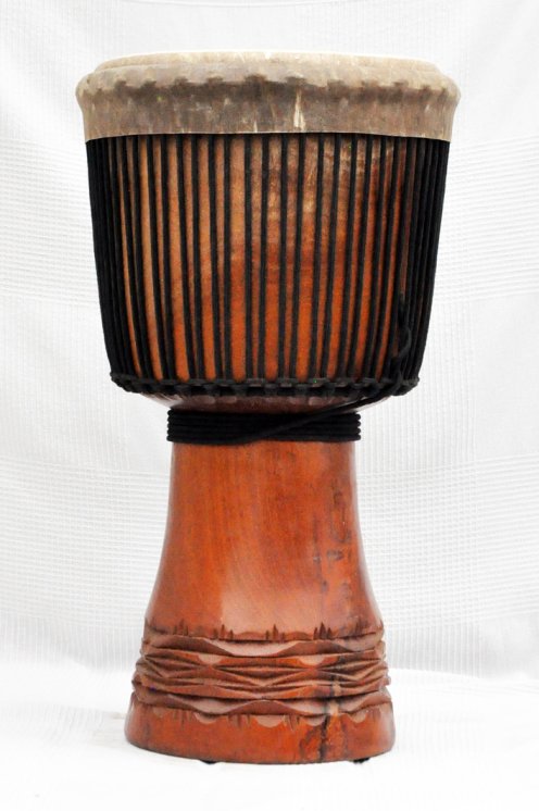 Mahogany (djala) Guinea djembe - High quality djembe
