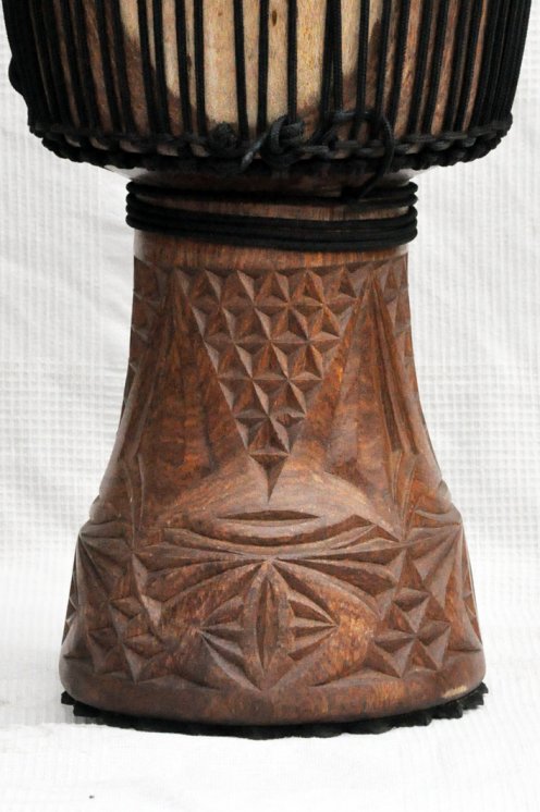 Guinea cow skin djembe - Calf skin, bull skin high end djembe drum