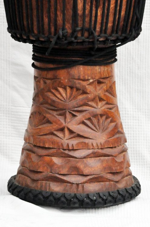 Guinea cow skin djembe - Calf skin, bull skin high end djembe drum