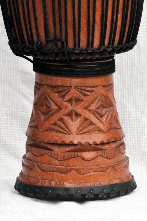 Guinea cow skin djembe - Calf skin, bull skin high end djembe drum