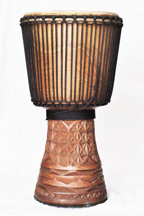 Guinea cow skin djembe - Calf skin, bull skin high end djembe drum