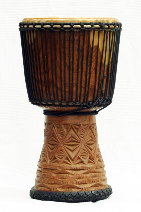 Guinea cow skin djembe - Calf skin, bull skin high end djembe drum