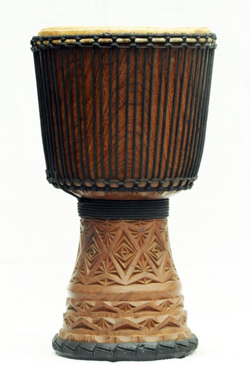 Guinea cow skin djembe - Calf skin, bull skin high end djembe drum