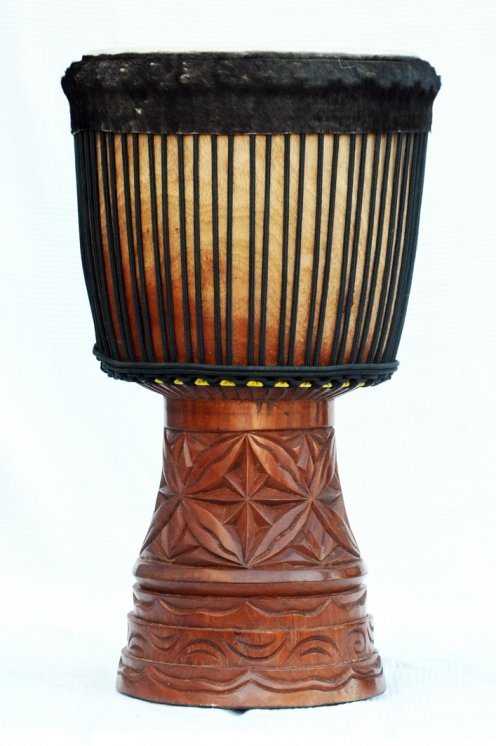 Top Guinea djembe - Large professional djembe drum