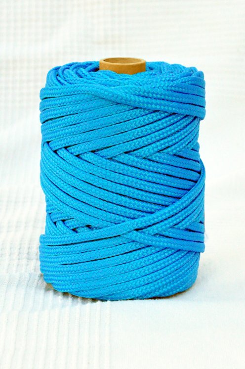 Djembe drum PA hollow rope 6 mm Blue 60 m