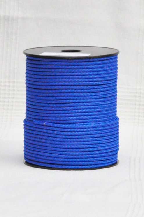 PES reinforced djembe drum rope 4 mm Bleu de France 100 m