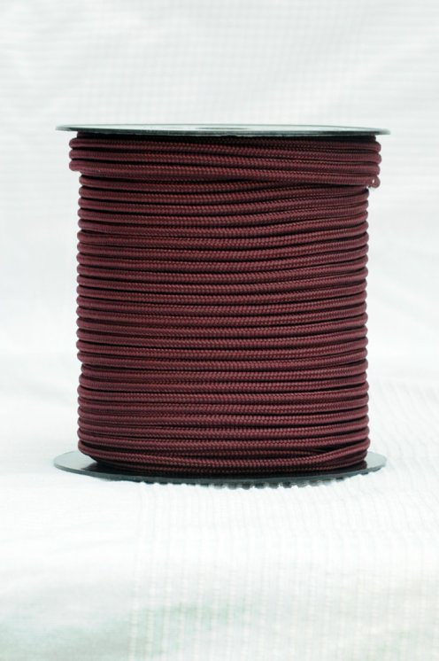 Halyard spool Ø5 mm bordeaux for djembe drum