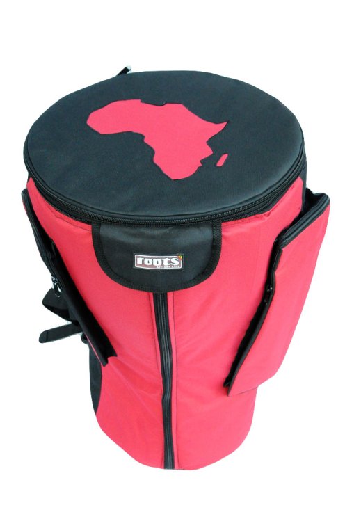 Roots Percussions premium quality djembe bag red