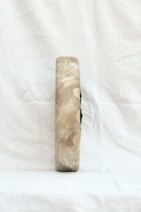 Shamanic ritual drum (shaman drum) with cow skin