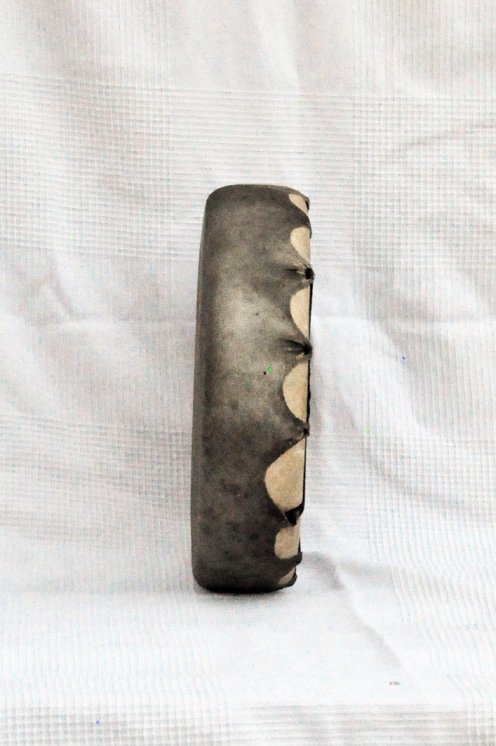 Shamanic ritual drum (shaman drum) with deer skin
