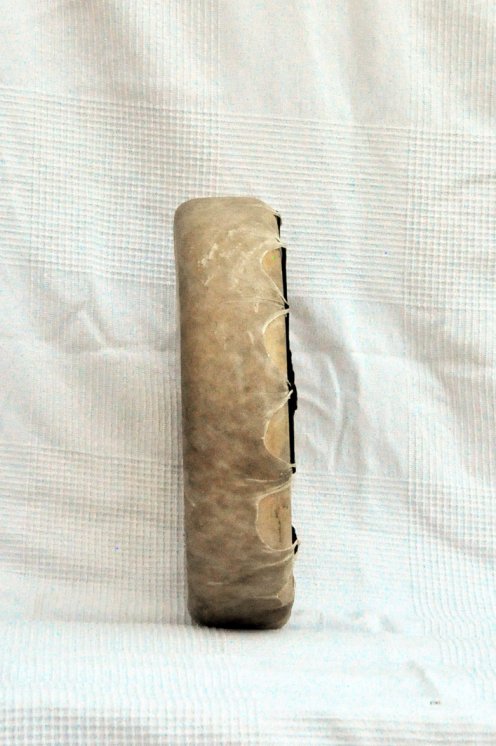 Shamanic ritual drum (shaman drum) with goat skin